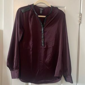 EXPRESS Long Sleeve Blouse Size M